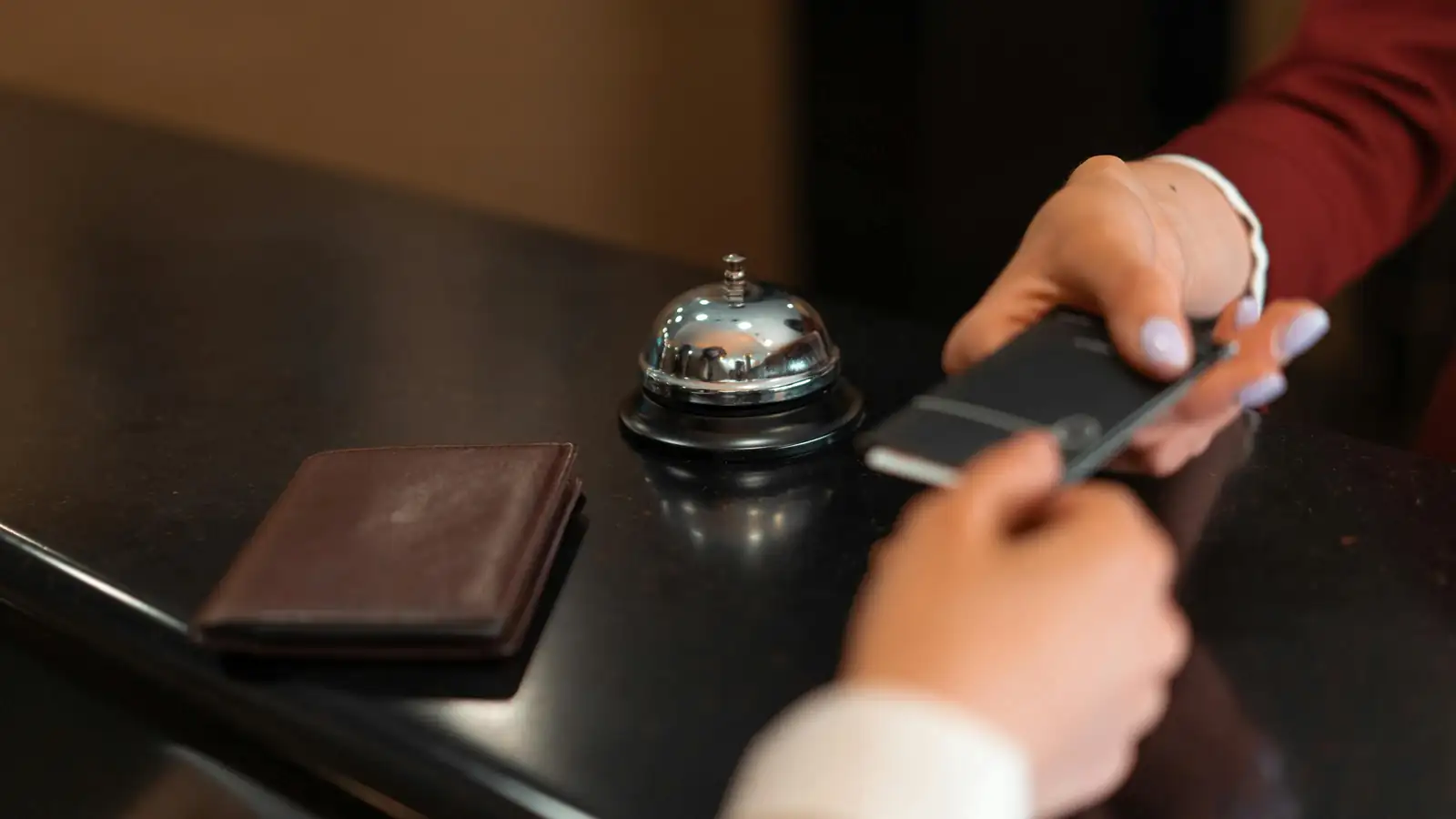 Receiving a gym access card